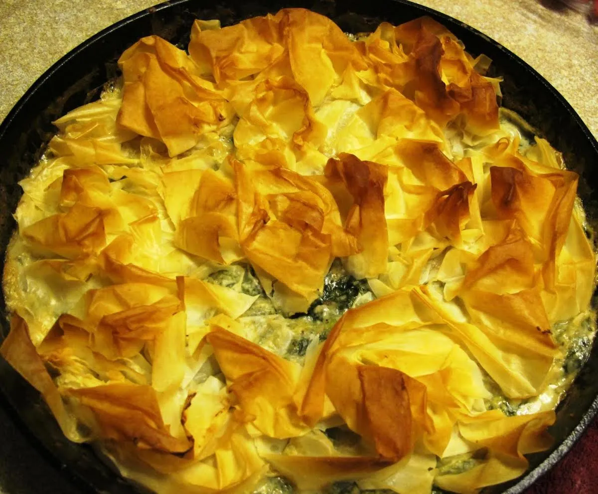 Chicken Spanakopita