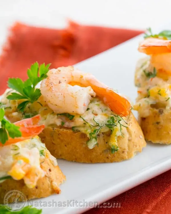 Shrimp Salad Canape