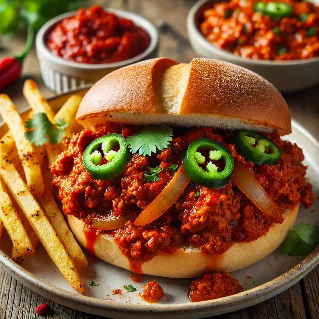 Red Curry Sloppy Joes