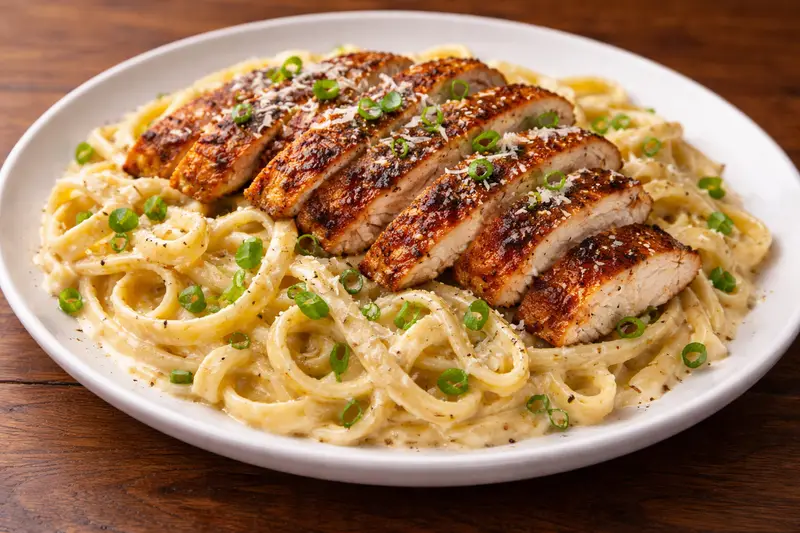 Cajun Chicken Alfredo